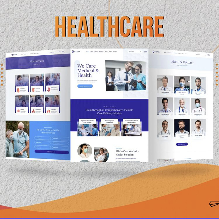 Haelthcare Website